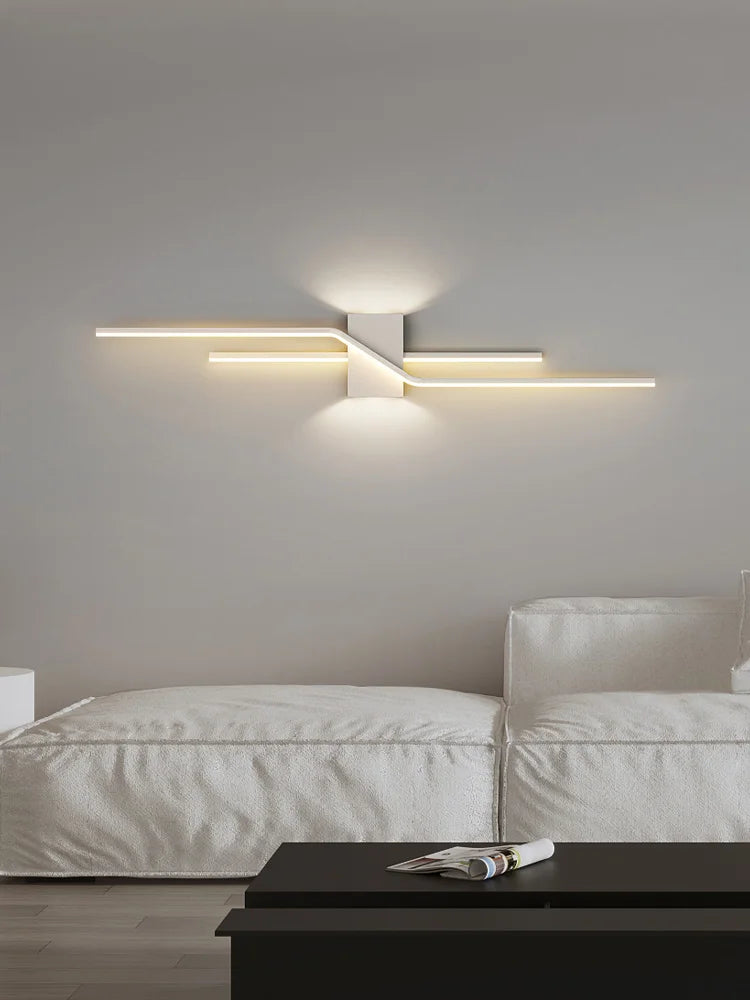 Axyaa Wall Lamp Minimalist Strip Light Living Room Bedroom Decoration