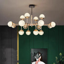 Axyaa Modern LED Chandeliers for Living and Dining Room Lighting