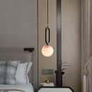 Axyaa Nordic Glass Ball Pendant Light