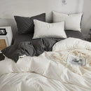 Axyaa Solid Color Matching Bed Four-Piece Set with Spring & Summer Design