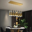 Axyaa Modern Chandelier Pendant for Elegant Dining Room Lighting.