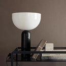 Axyaa Marble Desk Lamp: Minimalist Mushroom Design for Work, Bedroom, or Living Room