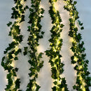 Axyaa Luminous Ivy Leaf Vines - Artificial Greenery Jungle Wall Decoration