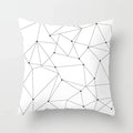 Axyaa Geometric Stripe Printed Pillowcase - Modern Home Decor