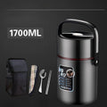 Axyaa Stainless Steel Insulated Lunch Box for Students - Multi-layer Lifting Pot