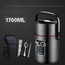 Axyaa Stainless Steel Insulated Lunch Box for Students - Multi-layer Lifting Pot