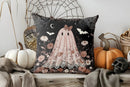 Halloween Ghosts Stars Bat Pillow Cover by Axyaa: Sofa Bedroom Car Cushion Cover