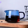 Axyaa Glass Tea Mug with Spout, Heat-Resistant, Solid Color Home Tableware