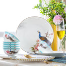 Axya™ 60-Piece Luxury Bone Tableware Set for Kitchen Dining