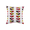 Axyaa Retro Embroidered Square Sofa Pillows for American Rustic Style Décor