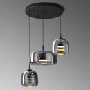 Axyaa Nordic Glass Pendant Chandelier for Dining Room & Living Room