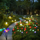 Solar Jellyfish Lamp Outdoor Waterproof Garden Landscape Axyaa Mushroom Lawn Light