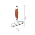 Axyaa Solid Wood Handle Peeler Paring Knife for Fruits Vegetables Grater Slicer