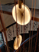 Axyaa Modern Luxury Marble LED Chandelier for Large Staircase and Lobby