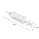 Axyaa Cake Cream Decorating Gun Set with Plastic Nozzles - Baking Pastry Tool