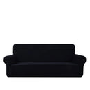 Axyaa Thick Elastic Polar Fleece Sofa Cover for 1/2/3/4 Seater L-shaped Corner Sofa
