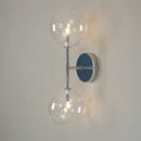 Axyaa Glass Ball Wall Lamp: Modern American Hotel Background Mirror Front Light