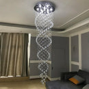 Axyaa Luxury Crystal Chandelier for Staircase & Bedroom Lighting
