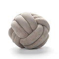 Axyaa Handmade Velvet Knot Throw Pillow for Home Sofa Bed Chair
