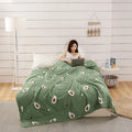 Axyaa Summer Cotton Quilt: Soft, Breathable, Thin Comforter for Office Nap and Bedspread.
