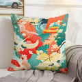 Axyaa Chinese Landscape Pillowcase 40x40 50x50 Cushions Covers Home Decor