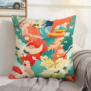Axyaa Chinese Landscape Pillowcase 40x40 50x50 Cushions Covers Home Decor