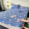 Axyaa Summer Cooling Mat - Soft & Cool Fitted Sheet Set