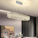 Axyaa Crystal Chandelier Pendant Light for Luxury Living Room and Bedroom Lighting