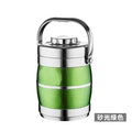 Axyaa 3-Layer Stainless Steel Insulated Bento Lunch Box - Large Capacity Pot