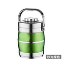 Axyaa 3-Layer Stainless Steel Insulated Bento Lunch Box - Large Capacity Pot