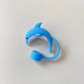 Axyaa Bear Silicone Straw Cap for Tumbler Decoration, 1 PC