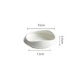 Axyaa Ceramic Main Dish Plate for Hotel and Home - Stylish Tableware for Dining