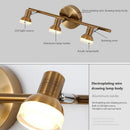 Axyaa Nordic LED Vanity Mirror Cabinet Wall Light