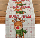 Snowflake Table Runner by Axyaa: Festive Decor for Holiday Party and Dining Room
