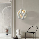 Axyaa Wabi Sabi LED Chandelier: Nordic Handmade Japanese Style Pendant Lamp