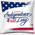 Axyaa LOVE USA Square Pillowcase for Home Decor