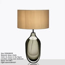 Axyaa Nordic Glaze Table Lamp Modern LED Desk Light for Living Room and Bedroom