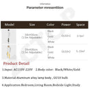 Axyaa LED Pendant Light: Modern Minimalist Chandelier for Bedroom, Living, Dining Room