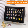 Axyaa Medal Display Box: Dust-Proof Storage for Pins, Brooches, and Jewelry