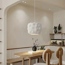 Axyaa Nordic Creamy Style E27 Pendant Lights Wabi Sabi Hanging Lamp