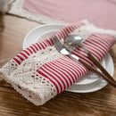 Axya Lace Geometric Print Placemat for Decoration and Thermal Insulation