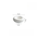 Axyaa White Insulated Plate for Cold Dishes - Household Tableware