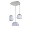 Axyaa Rustic Silk Lantern Pendant Light for Home and Restaurant Lighting