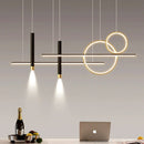 Axyaa Modern Pendant Lights LED Chandelier for Dining Room Lighting