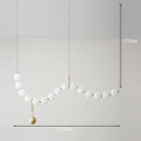 Axyaa Modern Pendant Light Chandelier for Indoor Dining Room, Living Room, and Ceiling Lighting