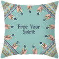 Axyaa Feather Dream Catcher Pillowcase - Nordic Color Sofa Cushion Cover