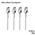 Axyaa Gold Cutlery Set Stainless Steel 304 Tableware Knife Fork Spoon Dinner Set