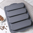 Silicone Baguette Bake Tray Mold by Axyaa for Restaurant-Quality Baking