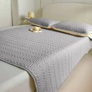 Axyaa Soft Latex Mattress Cover Quilted Protector Non-Slip Bedspread Summer Mat
