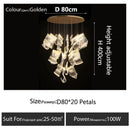 Axyaa Recessed Floor Pendant Light: Postmodern Minimalist Luxury Living Room Lamp